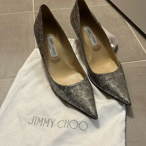 Size 41 Jimmy Choo heels. Worn once.